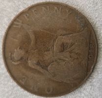 Seltene One Penny Münze von 1918 – Ein Muss für Sammler!