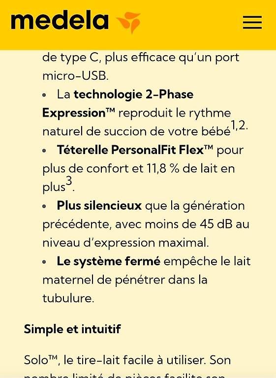 Medela Accessoires pour allaitement: Tire-lait électrique NEUF – Neuf avec emballage d'origine à Léchelles par SoniaMac 3