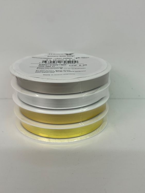 YYCRAFT Poly-Mesh-Band 9,1 M Rolle, 25,4 Cm Breit - Silber/Gold/Rot Für Deko & Basteln