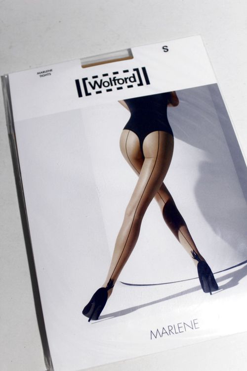 Collant WOLFORD ANA coloris Copper ou Graphit. Taille XS. Glittering tights. | eBay