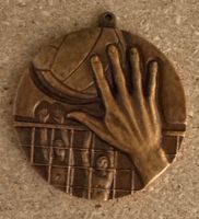 Alte Volleyball Medaille, seltenes Sammlerstück