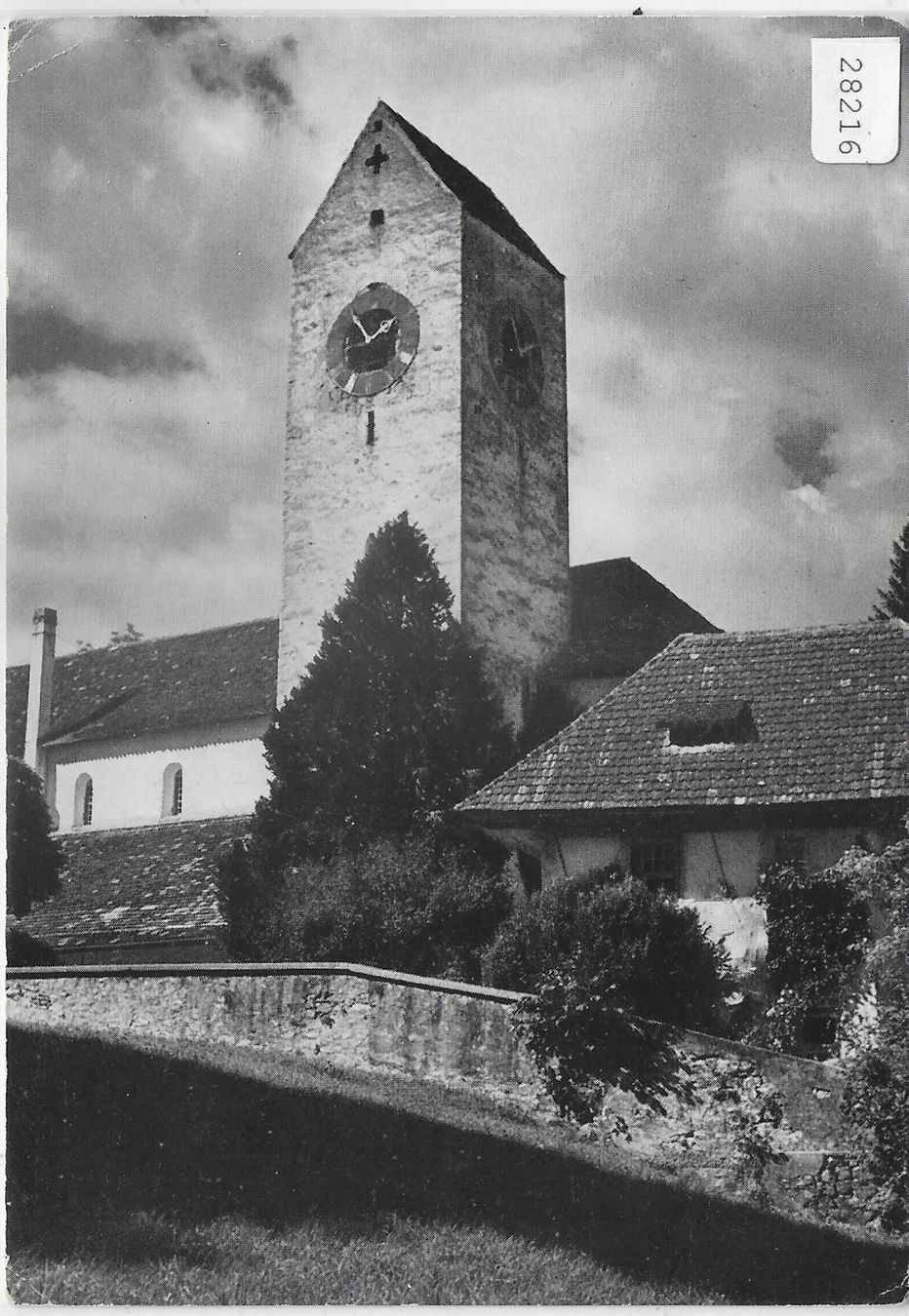Cartoline postali: Amsoldingen - Kirche – Usato da Ettingen venduto da Kartenplanet