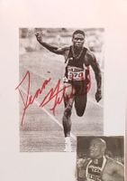 Dennis Mitchell Autogramm signiert Foto 15x21cm