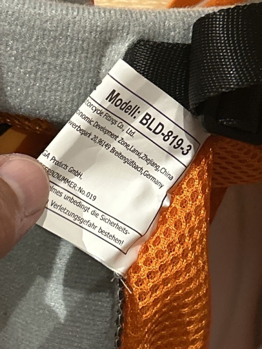 Caschi & visiere: MHR Helm Orange Grösse 57-58  gebraucht – Usato da Elsau venduto da Brusayabese 6
