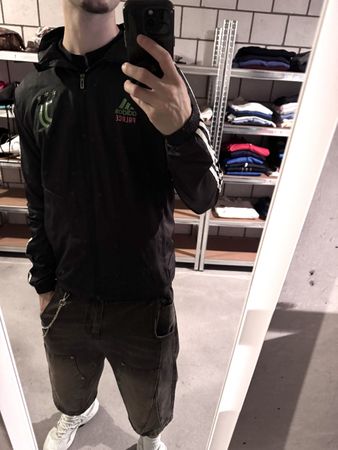 vintage adidas juventus trackjacket black 