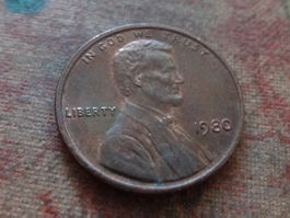 USA 1 cent 1980