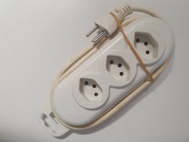 Steckleiste 3xT13 Steckdosenleiste 150cm Kabel