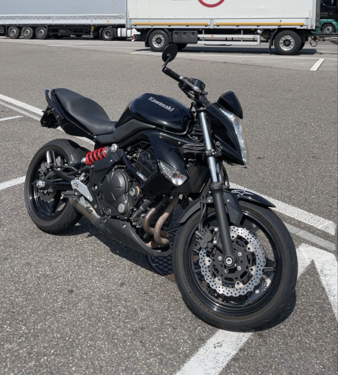 Kawasaki Strasse: AB 1.- Kawasaki ER6-N – Gebraucht aus Stein am Rhein von kocka322