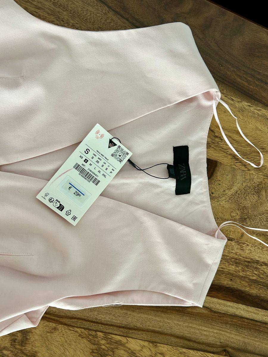 Zara Gilets & Westen: Oberteil / Gilet hellrosa – Neu und originalverpackt aus Zürich von ann_5b6d 1