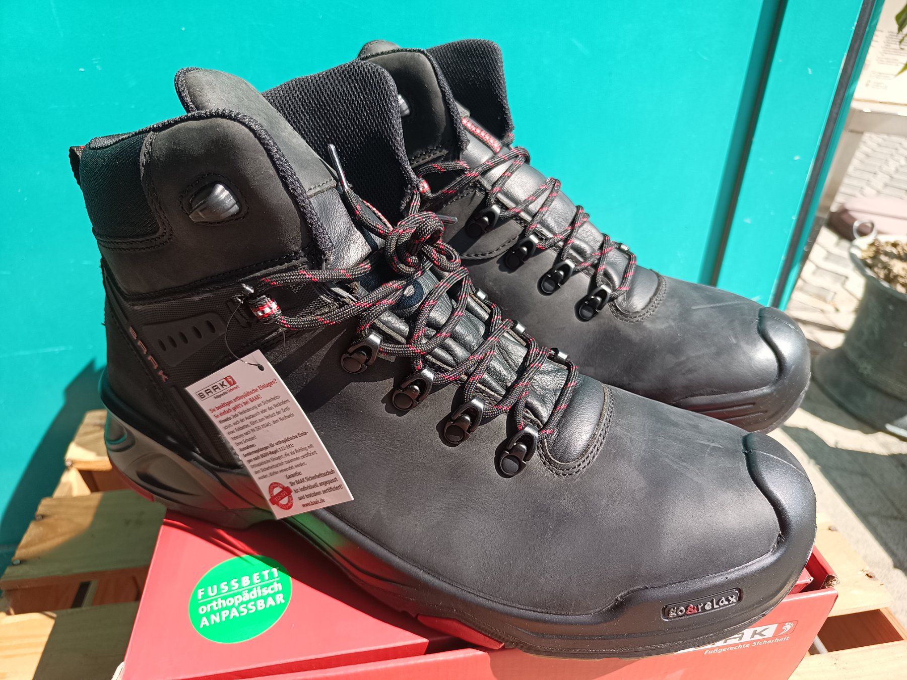 Scarpe da uomo: Baak Sicherheitsschuhe S3 HRO SRC HI 50 – Nuovo e nell'imballaggio originale da Oberegg venduto da A-Z.Handel.Loehrer 1
