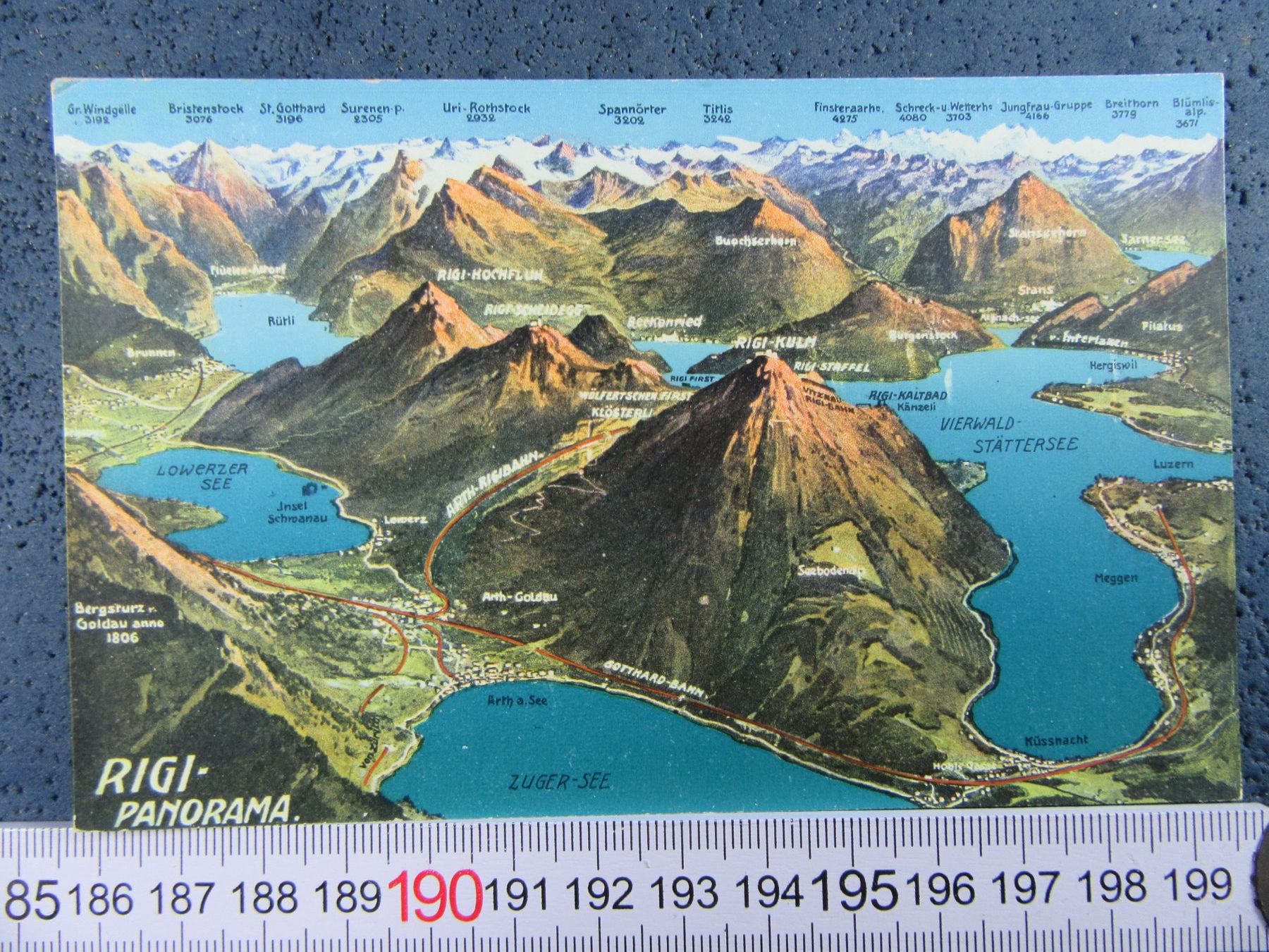 Cartoline postali: RIGI PANORAMA LU AK – Usato da Ettingen venduto da Hausi4711