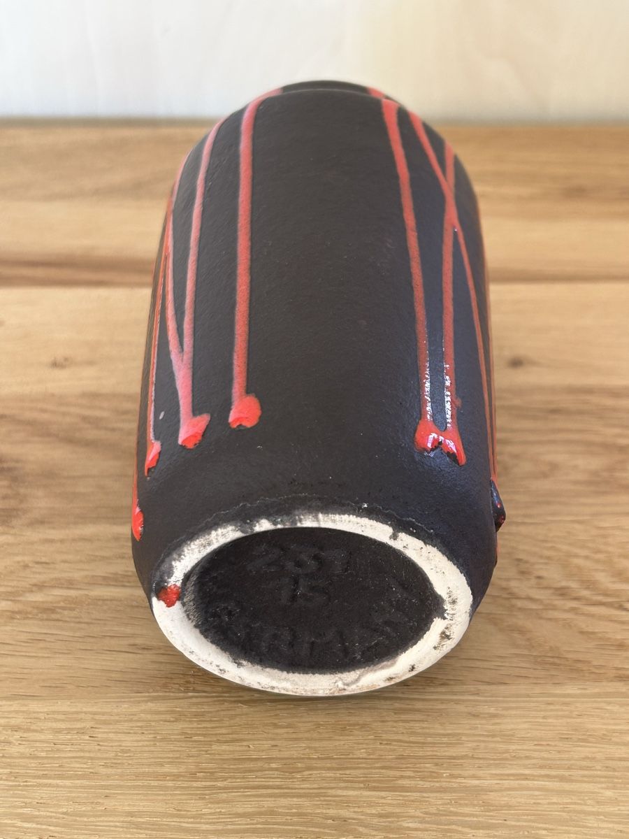 Vasi & Recipienti: W.Germany Scheurich Dracula Vase 231-15 – Usato da Wettingen venduto da Mmccl 6