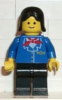 Lego eisenbahnangestellter (rtn064) seltene Figur