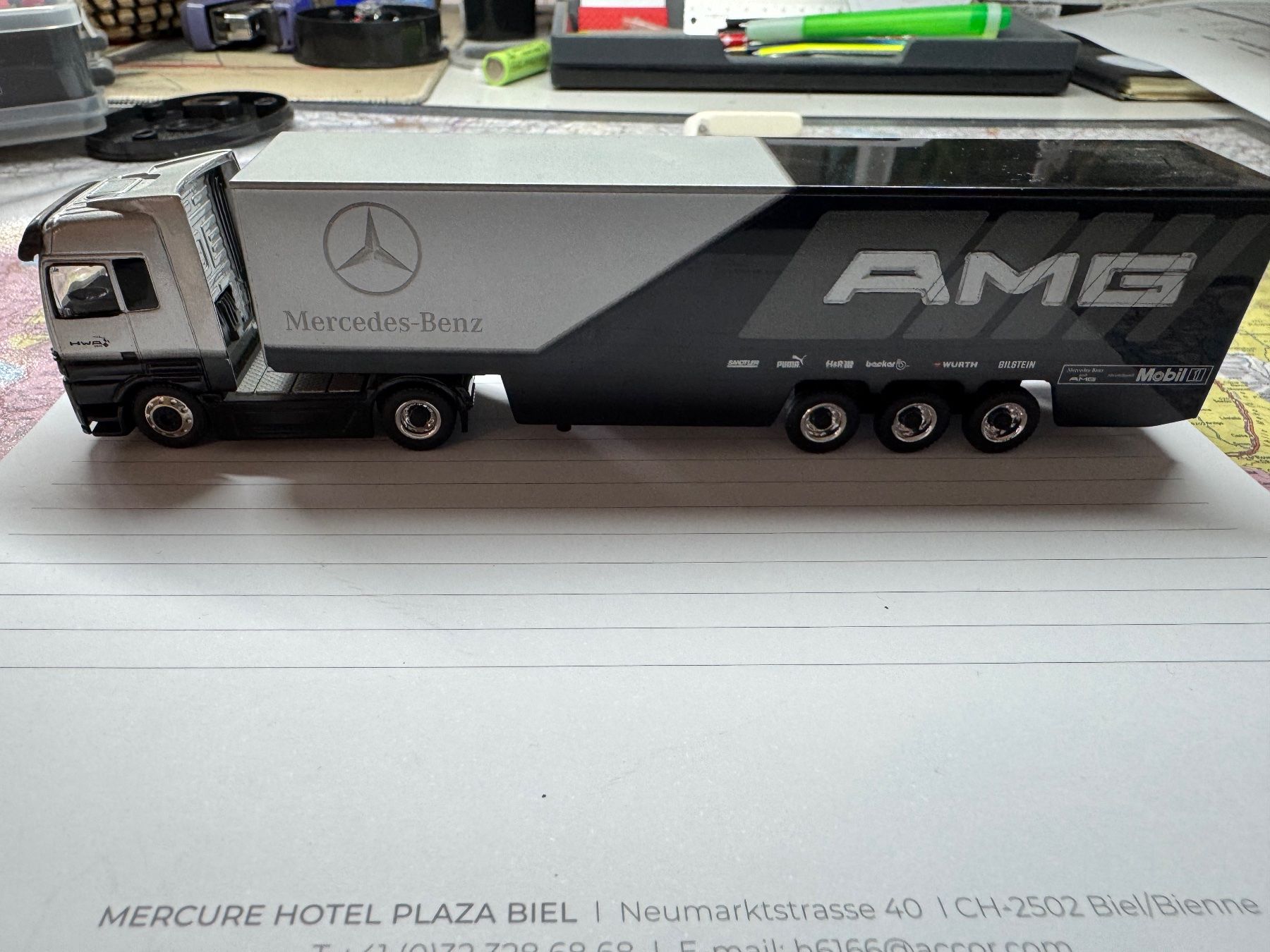 Schuco Modellbausätze & Standmodelle: Camion Mercedes-Benz AMG – Gebraucht aus Court von Cedos