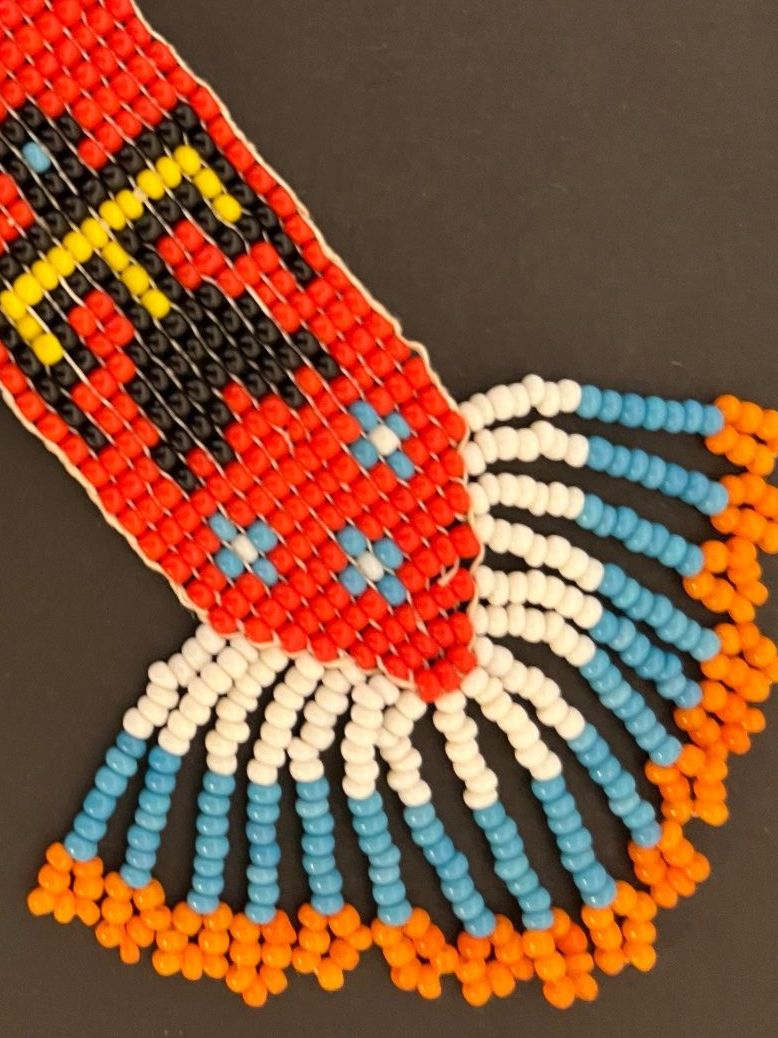 Catenine: indianisches Perlenhalsband handgefertigt – Nuovo (secondo la descrizione) da Adliswil venduto da eri.40 1
