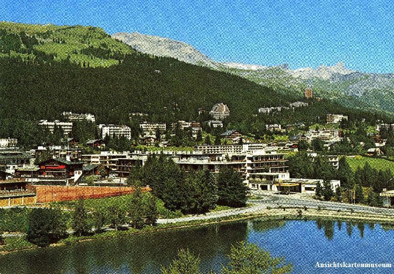Alle Briefmarken: Crans-Montana =>>>> Stempel 8.8.88 ! – Gebraucht aus Emmenbrücke von teestube