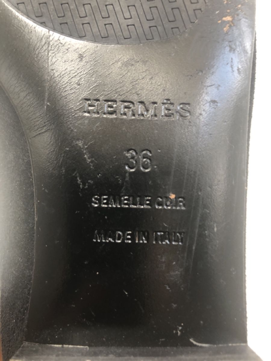 Hermès Scarpe da donna: Hermes Damenschuhe flach schwarz – Usato da Zürich venduto da sus_nrn9 3