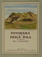 PANORAMA VU DE LA BELLA TOLA, VAL D‘DANNIVIERS