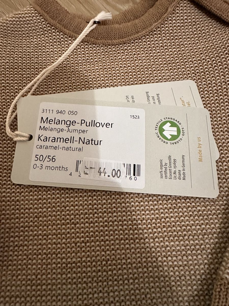 Disana Maglioni & Felpe: Neu Disana Wollpullover Grösse 50/56 – Nuovo e nell'imballaggio originale da Winterthur venduto da Joyzora94 1