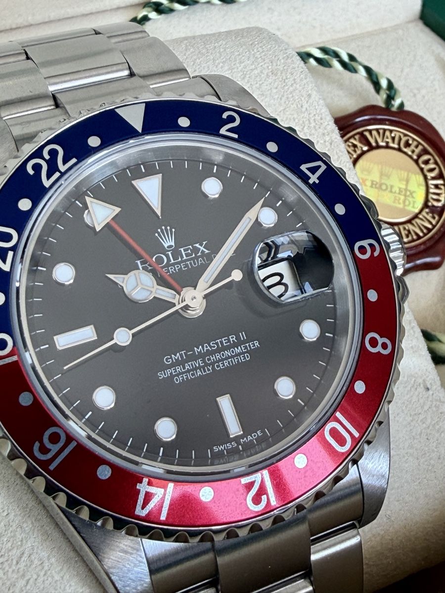 Rolex Uhren: Rolex GMT-Master 16710 / Kaliber 3186 ! – Gebraucht aus Nürensdorf von Swalbard 8