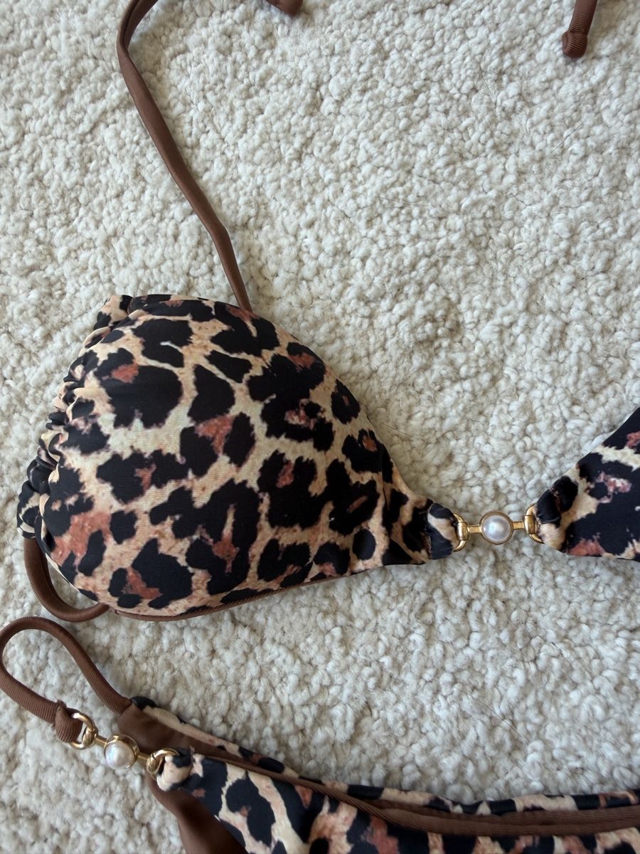 Costumi da bagno & Bikini: Bikini Leo Muster Damen Grösse S neu – Usato da Brunnen venduto da Eldra 1
