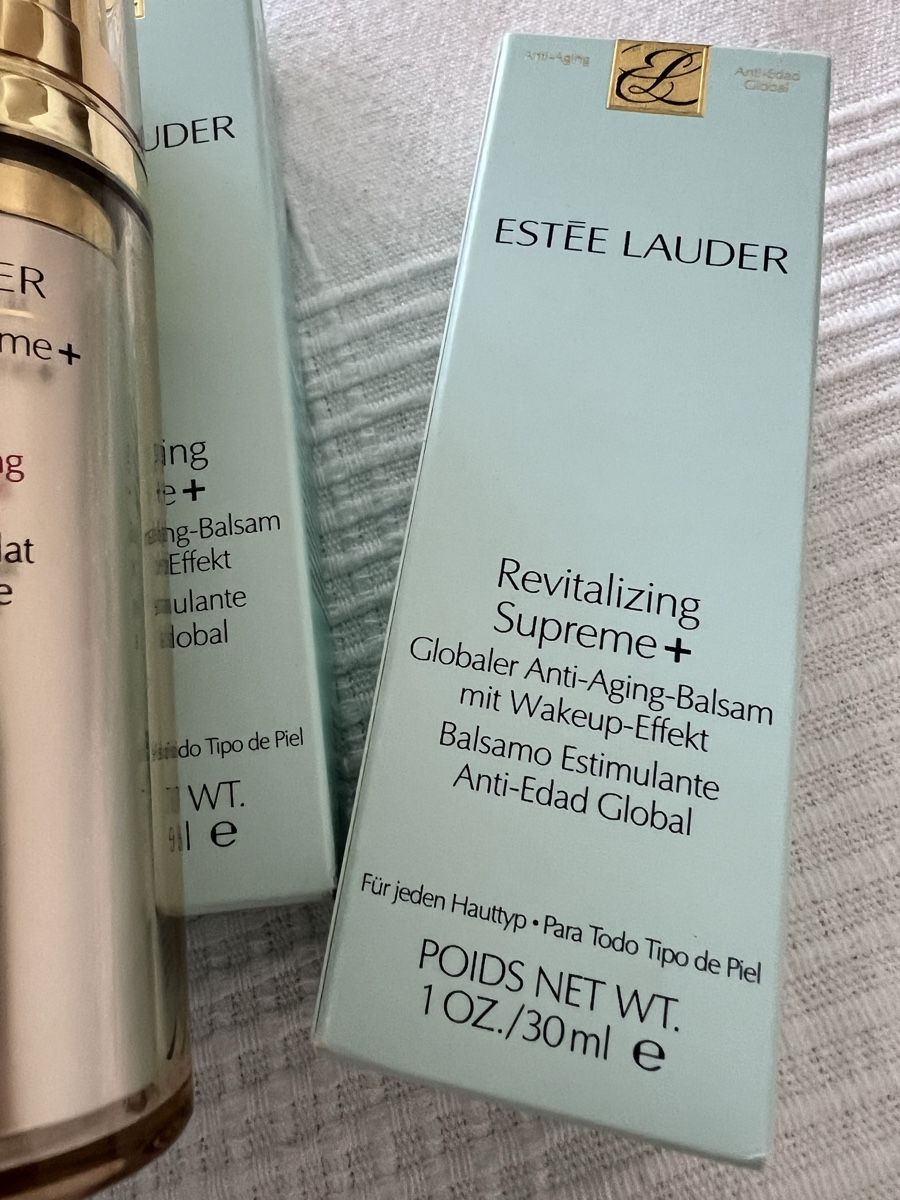Estée Lauder Cura del viso: NEU**E. LAUDER**REVITALIZING SUPREME BALSAM** – Nuovo e nell'imballaggio originale da Zürich venduto da Ceca52 4