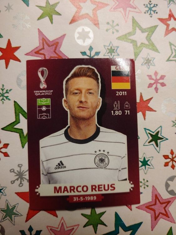 Panini Wm 2022 Ger 18 Marco Reus Kaufen Auf Ricardo