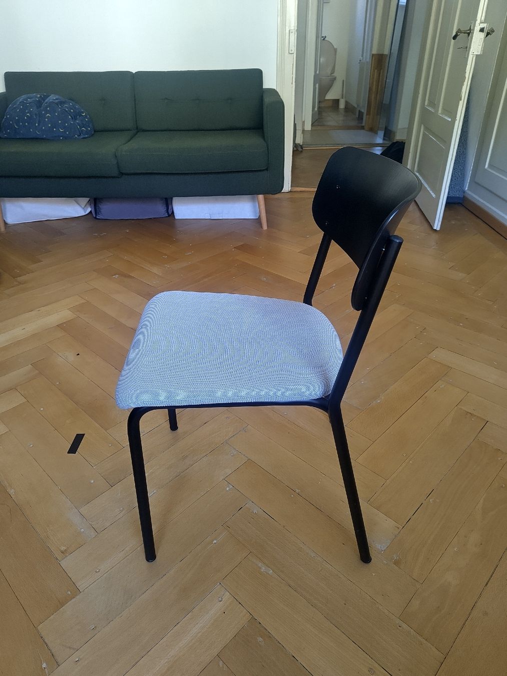 Sedie: Einzelner Stuhl Grau – Usato da Zürich venduto da sasteff 3