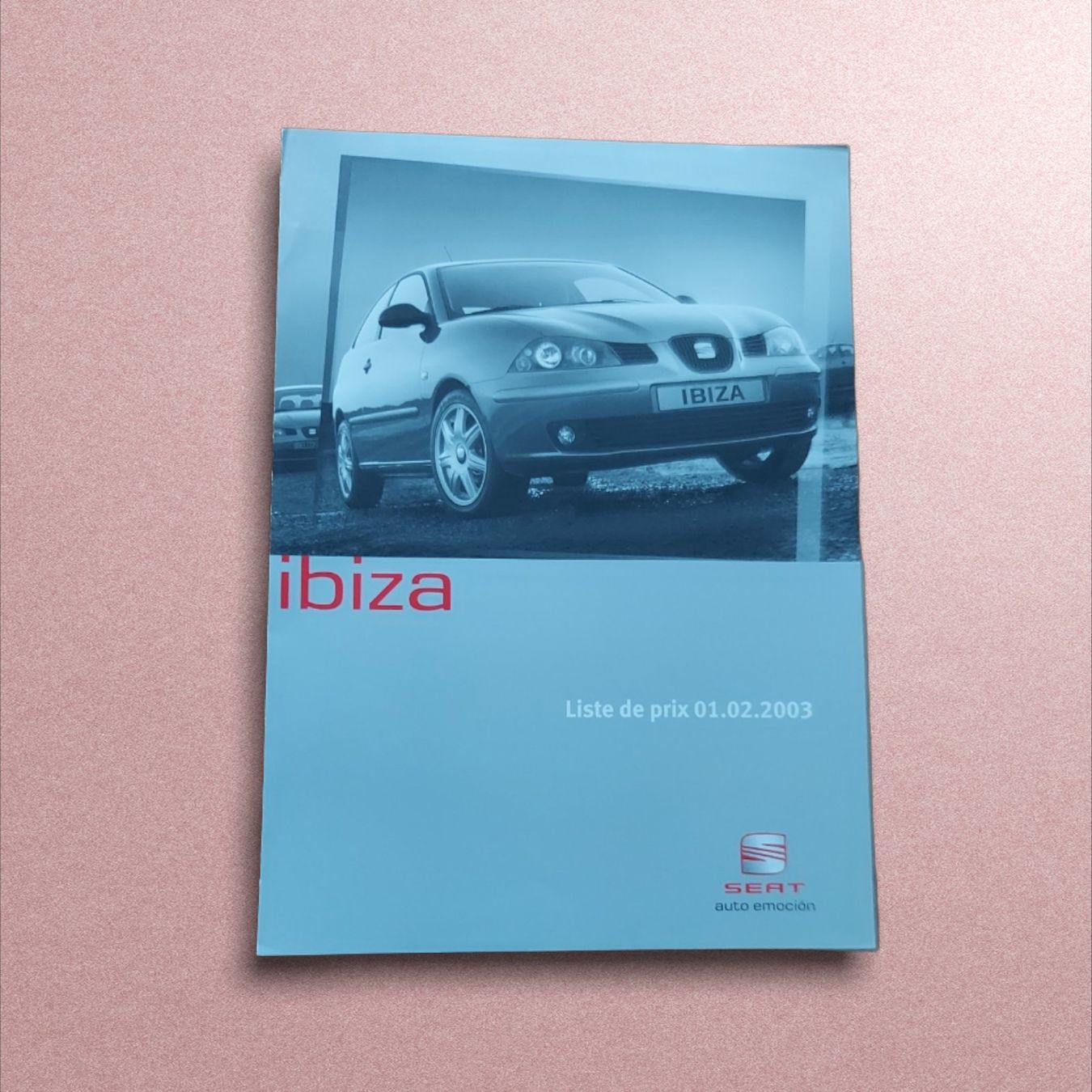 Seat Documenti: 3 Brochure Prospectus Prospekt SEAT IBIZA 2003 + Tech sheet – Usato da Matran venduto da Swiss_Stuff_Store 1