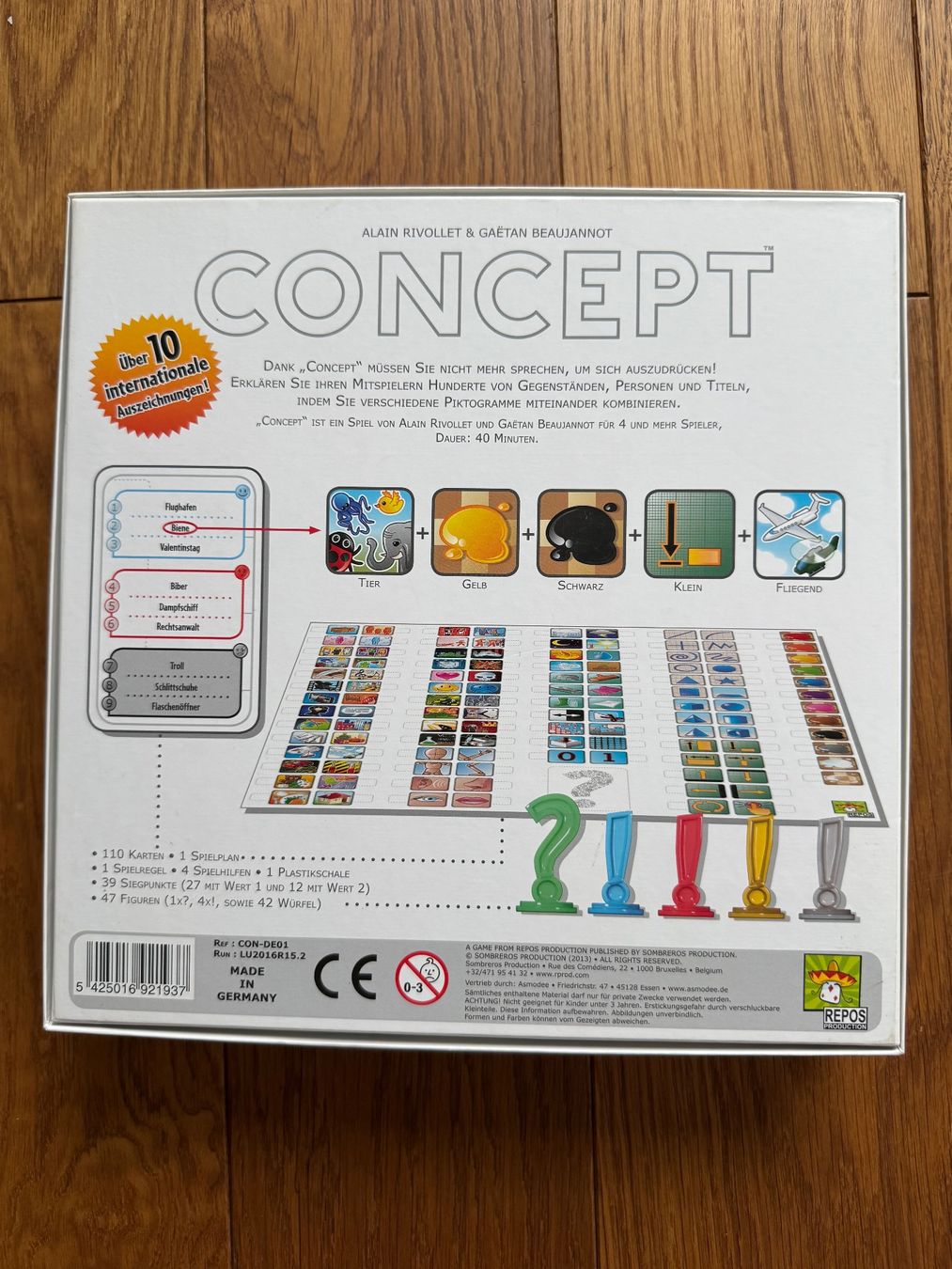 Giochi: Jeu de l'année 2014 - Concept – Nuovo (secondo la descrizione) da Zürich venduto da lcg_898x 1