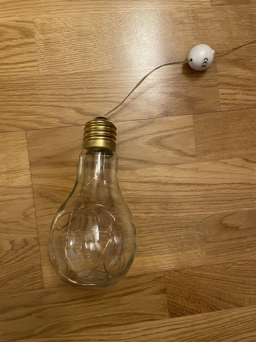 Ghirlande e barre luminose: Glas-Glühbirne Lichterkette – Nuovo (secondo la descrizione) da Dittingen venduto da nje_9nlt 1