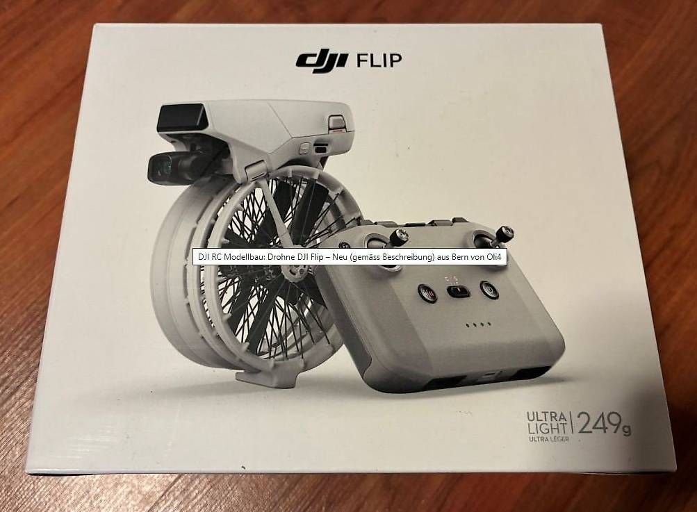 DJI RC Modellbau: DJI Flip – Gebraucht aus Männedorf von javi020 1