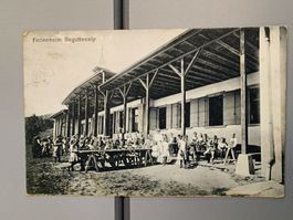 Alte PK / Ferienheim Beguttenalp Aarau - Gelaufen 1921