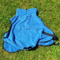 Hundetrockenmantel Swiss Pet Grösse M Blau