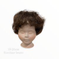 Puppenperücke, Kopfumfang  19-20 cm