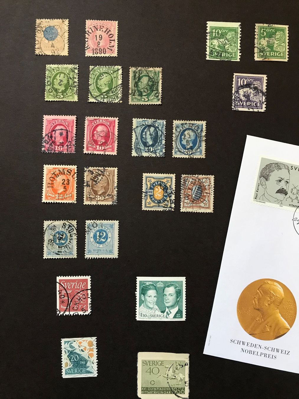 Alle Briefmarken: Kleinlot Schweden ab 1878 – Gebraucht aus stäfa von brandy66 1