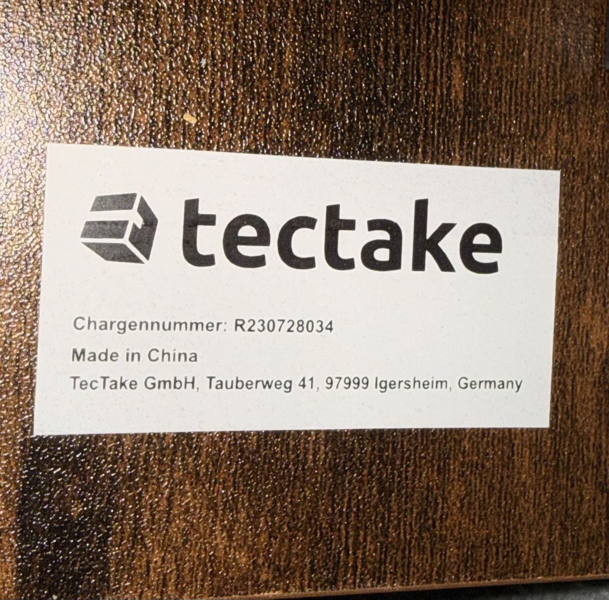 Scrivanie: TECTAKE Schreibtisch mit Regal + Bürostuhl – Nuovo (secondo la descrizione) da Aadorf venduto da SchattePuppe 3