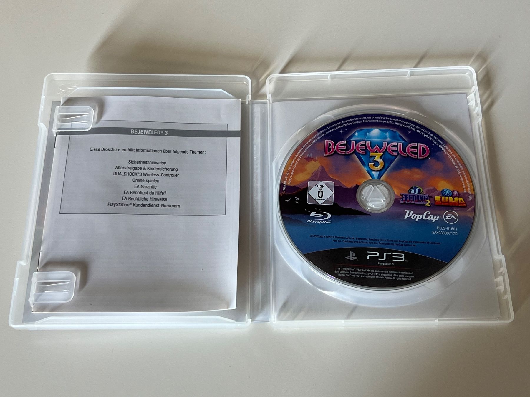 Sony Giochi: Bejeweled 3 - PS3 – Usato da Altstätten SG venduto da sheamus 2