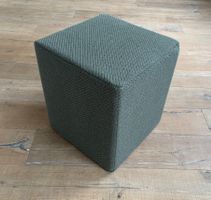 Hocker Stoffbezug Kvadrat, abnehmbar 40 x 40 x 45 cm