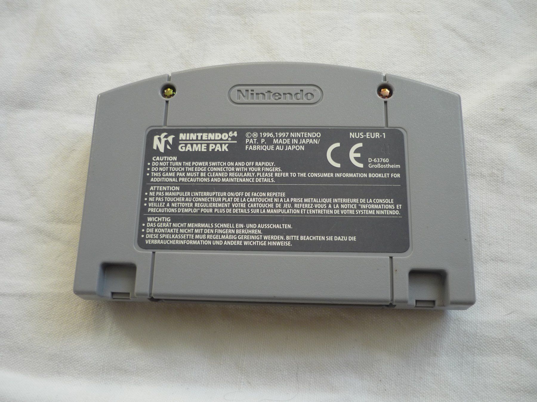 Nintendo Giochi: Nintendo 64 Spiel - World Driver Championship – Usato da Beringen venduto da Flatretriever 1
