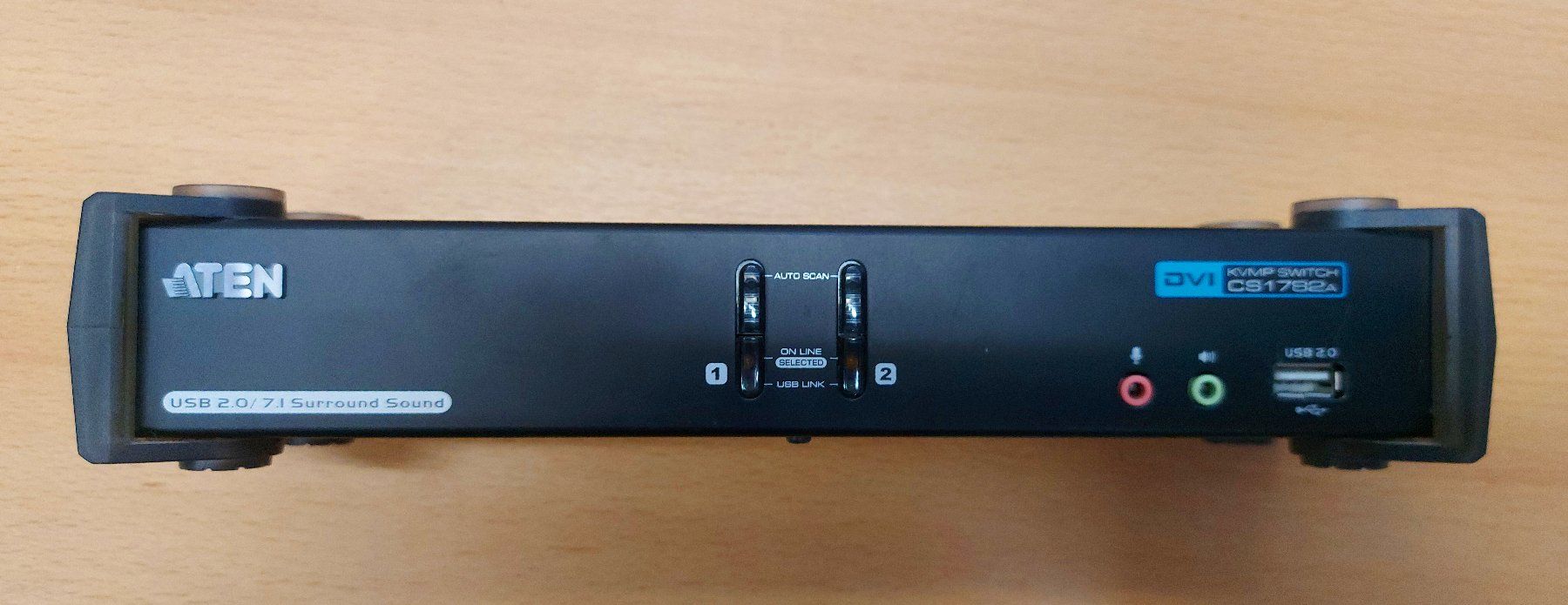 Hub & Switch: KVM Switch, Aten CS1782A, 2 Port USB Hub – Usato da Mettmenstetten venduto da Tschaebis 1