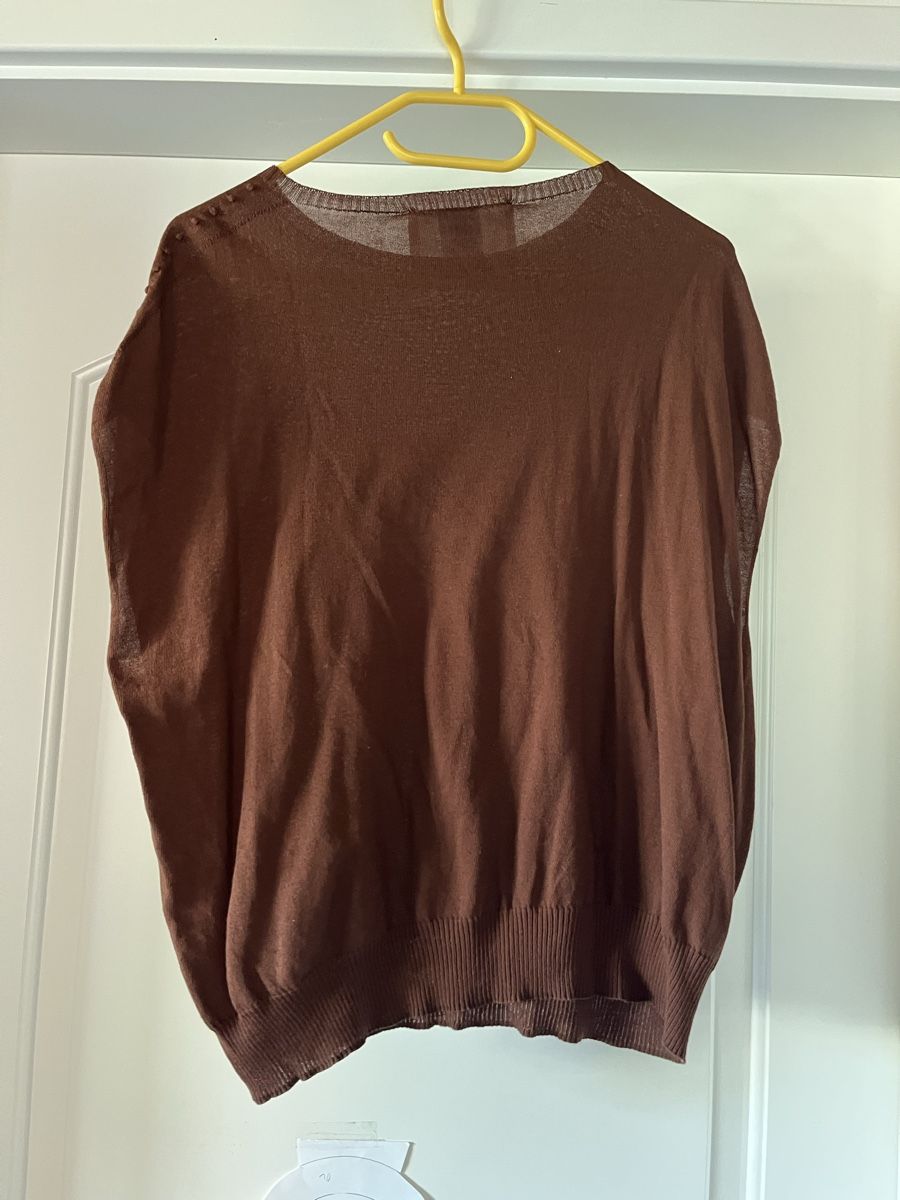 Pullover & Sweatshirts: Damen Pullover braun Grösse M 100% Baumwolle – Gebraucht aus Suhr von nataschaad
