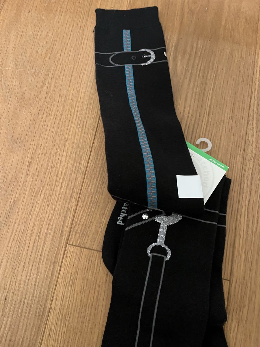 Calze: Chaussettes montantes noir/brillant – Nuovo e nell'imballaggio originale da St. Prex venduto da Nikolletta 5