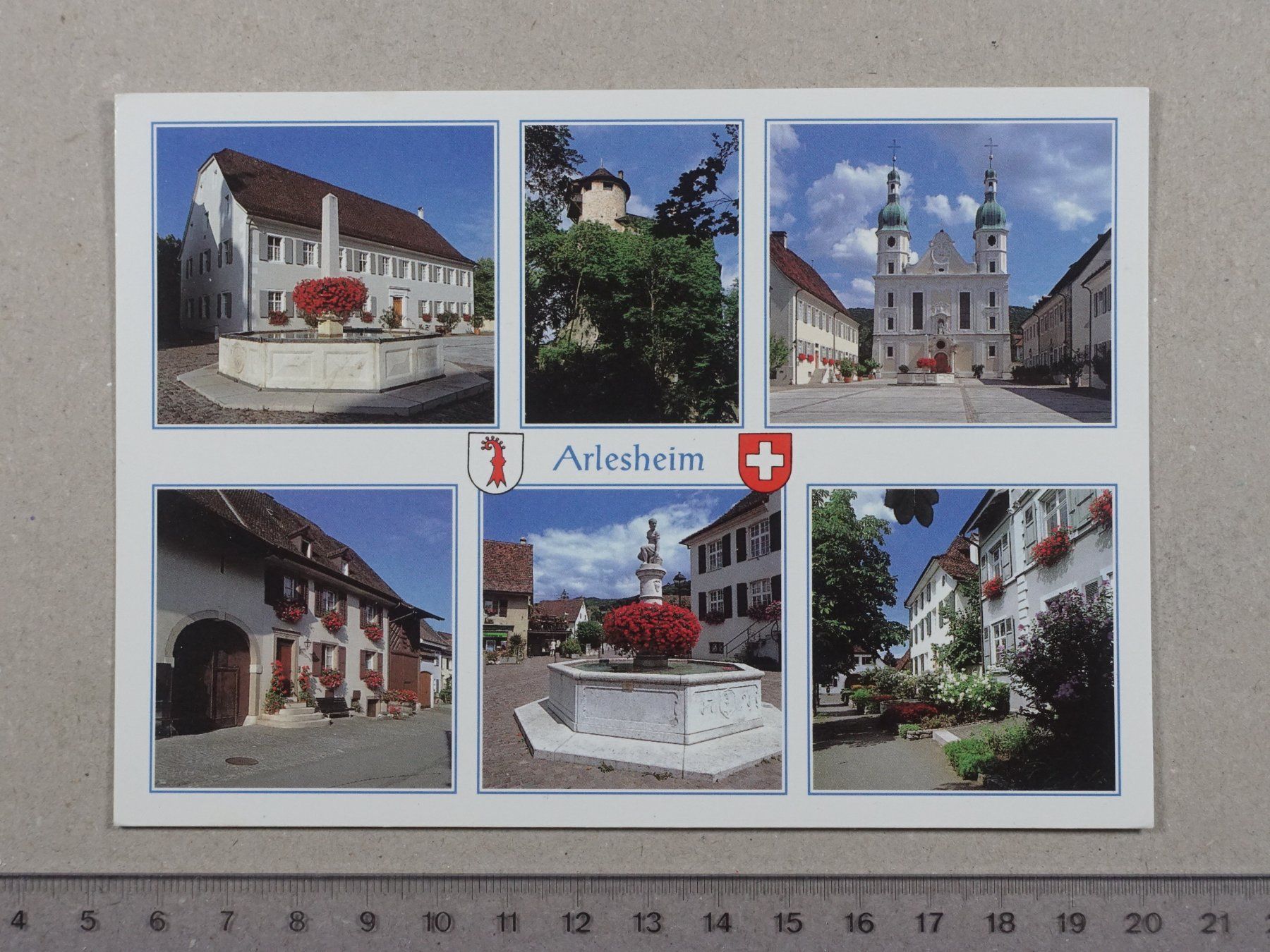 Ansichtskarten: Arlesheim – Gebraucht aus Lenzburg von fh1