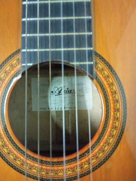 Aria Strumenti musicali: Aria Mod. A553/M Classic guitar – Usato da Basel venduto da Petergunn 4