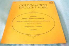 Golden Voices Sing Light Music 1962 RCA Victor Red Seal LP