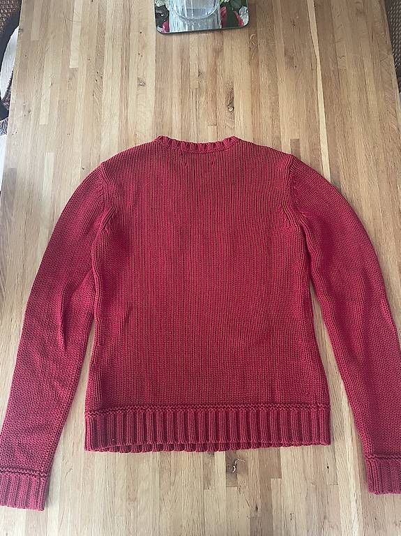 Pullover & Sweatshirts: Tommy Hilfiger pull rouge coton drapeau  – Gebraucht aus Troinex von nadinebmichaelson 4