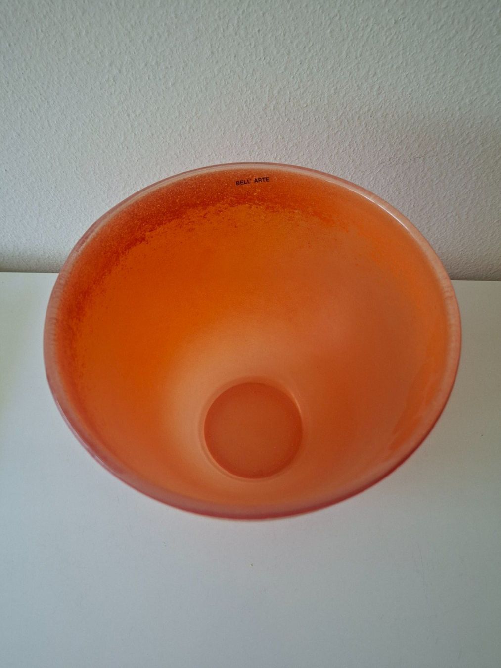 Vasi & Recipienti: BELL ARTE  Vase / Cachepot  sandgestrahltes Glas  massiv – Usato da Zürich venduto da Daniel517 2