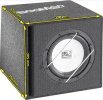 Subwoofer - Raveland Boom80 - 180Wrms / 500 Wmax