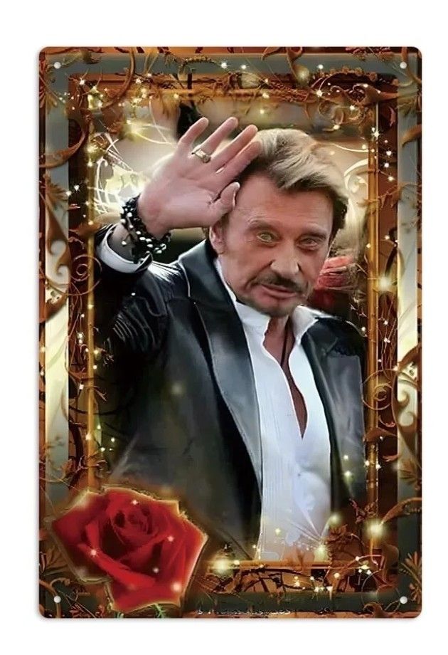 Insegne: Jonny haliday grand plaque metal – Nuovo e nell'imballaggio originale da Vernier venduto da 19pigments 6